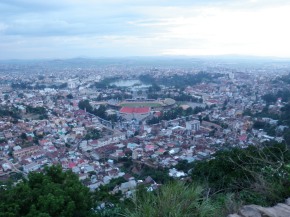 Lookout view of Antananarivo or "Tana"